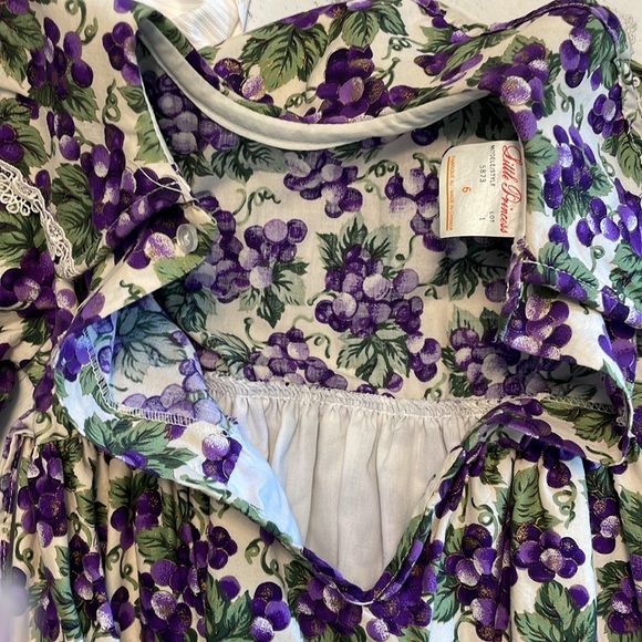 Little Princess Vintage Girls Dress Size 6 - Picture 7 of 7